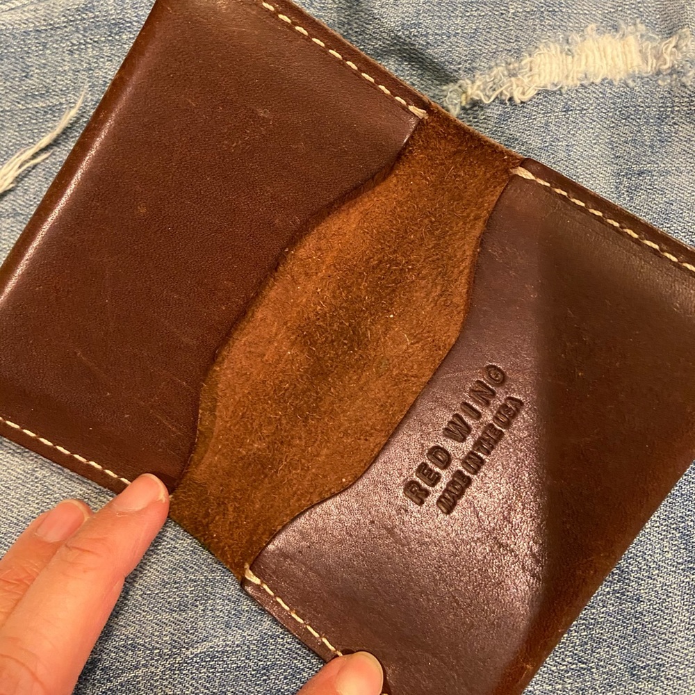 Red Wing Heritage Card Holder Wallet